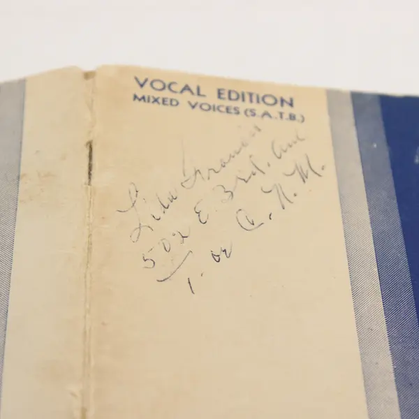 Vintage Americana Collection Vocal Edition Mixed Voices 1942 Paperback