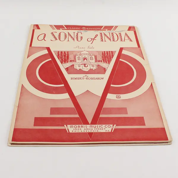 Lot of 4 Classic M Edition Music Sheets From 1925 - 1934 