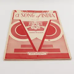 Lot of 4 Classic M Edition Music Sheets From 1925 - 1934 