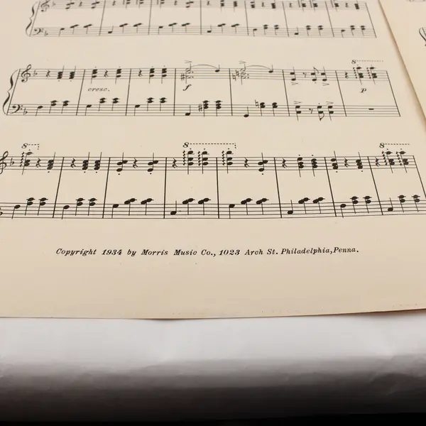 Lot of 4 Classic M Edition Music Sheets From 1925 - 1934 