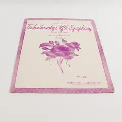 Tschaikowsky's Fifth Symphony Second Movement for Piano 1942 Sheet Music
