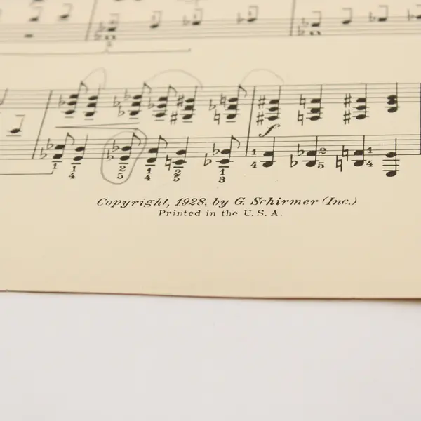 Vintage Sheet Music Humoresque Negre by Homer Grunn 2 Pianos 4 Hands 1928
