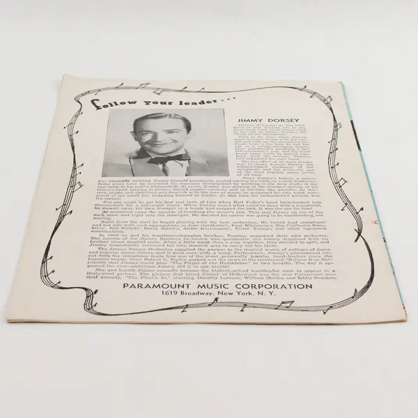 Vintage 1943 Sheet Music Murder, He Says Frank Loesser Jimmy McHugh