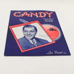 Vintage 1944 Sheet Music Candy by Mack David Joan Whitney Alex Kramer