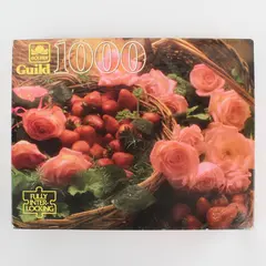 Golden Guild Strawberry Basket 1,000- pc. Jigsaw Puzzle, Complete