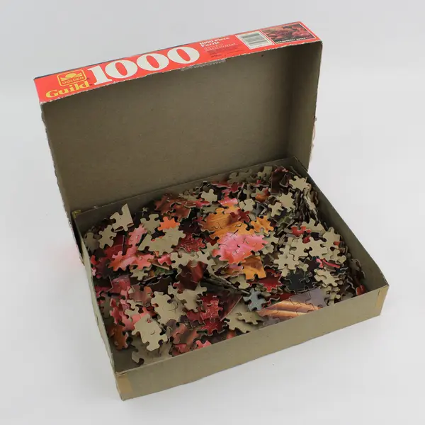 Golden Guild Strawberry Basket 1,000- pc. Jigsaw Puzzle, Complete
