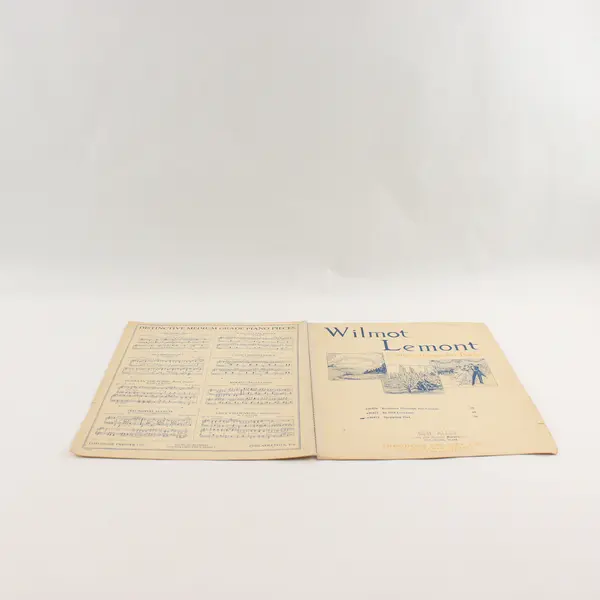 Vintage 1937 Sheet Music Stepping Out Wilmot Lemont Compositions For Piano