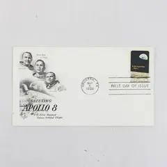 Saluting Apollo 8 Houston Texas May 5 1969 First Day Cover