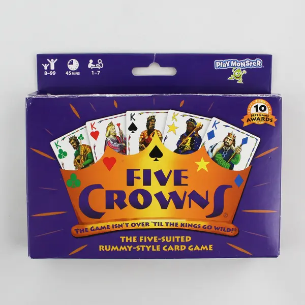 Five Crowns: 5 Suited Rummy Style Card Game 2022, #2241 Complete