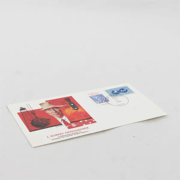 J Robert Oppenheimer 1988 Commemorative Cover Fleetwood Shapers Of America