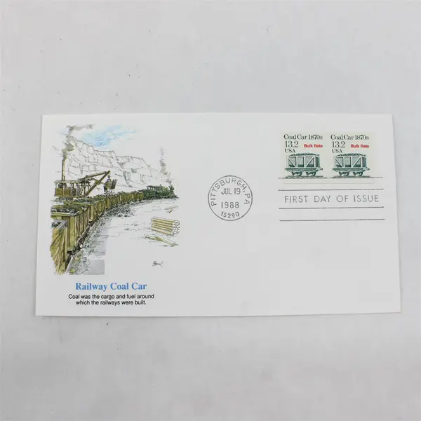 Lot Of 9 Transportation Series 1988 Fleetwood First Day Covers
