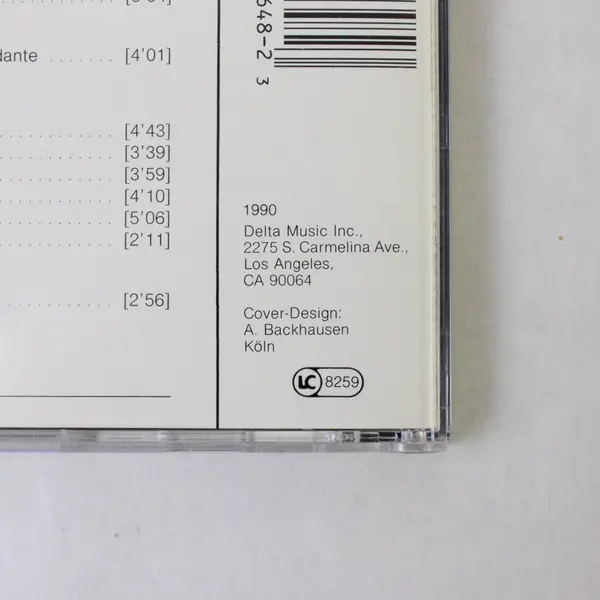 W.A. Mozart - Eine Kleine Nachtmusik, Vol 3 CD, 1990 #15648 