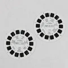 Lot of 2 Vintage View-Master La Corrida Bullfight Spanish Reels C 2551 C 2553