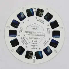 View-Master Tirol Osterreich Tyrol Austria German Language Single Reel C 6552
