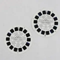 Lot of 2 Vintage View-Master South Vietnam Reels B 2502 B 2503