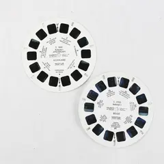 Lot of 2 View-Master Dutch Reels C 3881 Amsterdam C 3703 Belgium