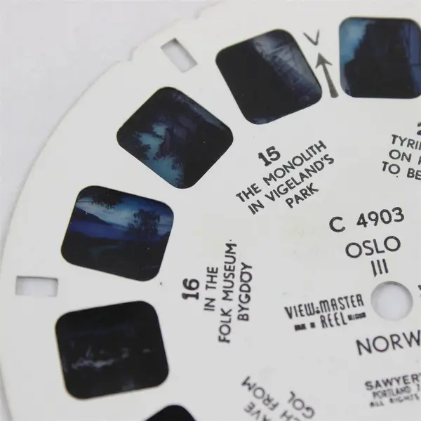 Lot of 4 View-Master Norway Reels C 5001 C 5002 C 4903 (2 Duplicates)