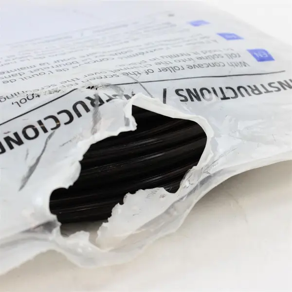 Adfors 0.175in Black Vinyl Spline 100ft Roll for Window Screen