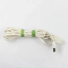 9ft White 2-Prong Extension Cord Indoor Tested Good
