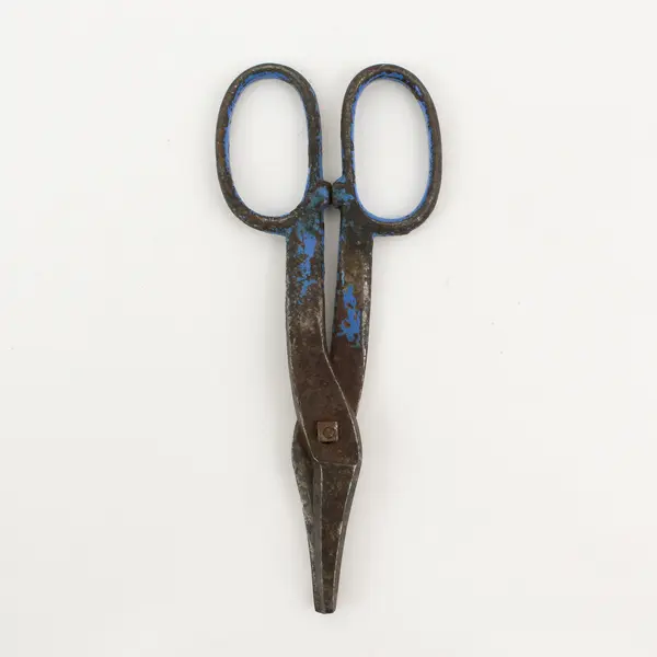 Vintage JSB Blue Handle Tin Snips 1302-7