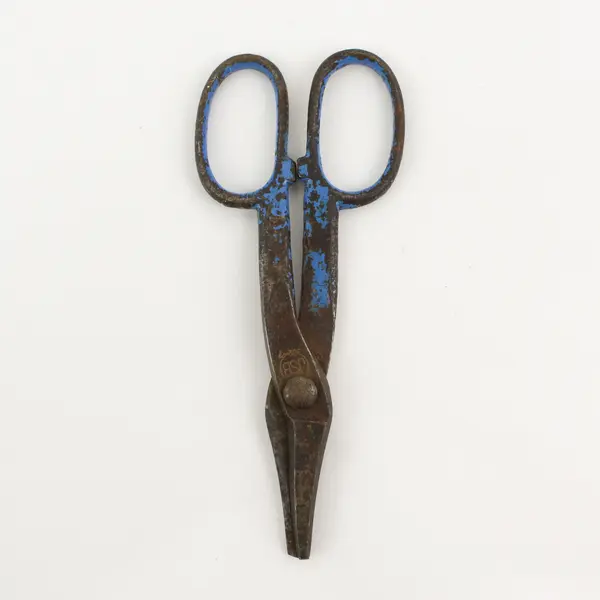 Vintage JSB Blue Handle Tin Snips 1302-7
