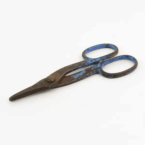 Vintage JSB Blue Handle Tin Snips 1302-7