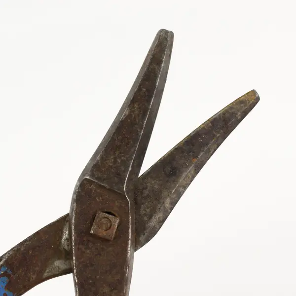 Vintage JSB Blue Handle Tin Snips 1302-7