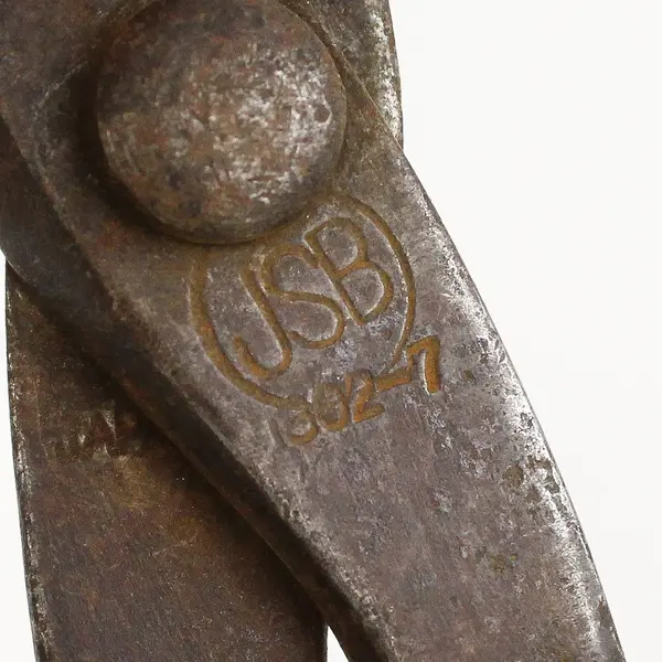 Vintage JSB Blue Handle Tin Snips 1302-7