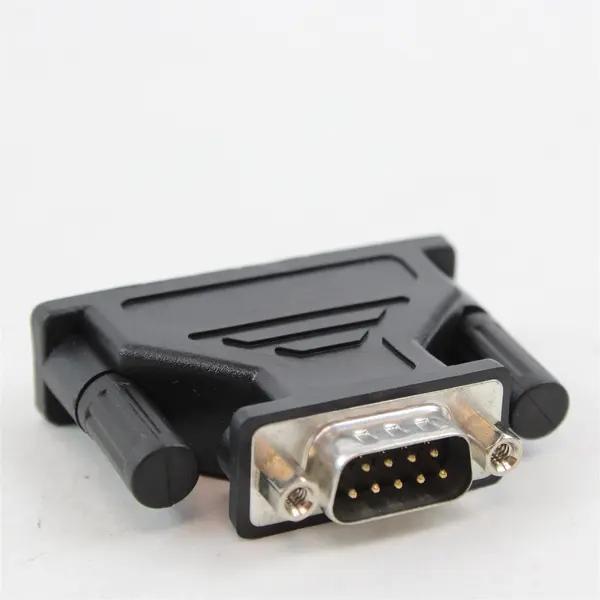 Lot of 6 Black DVI-I Male to VGA Female Adapters - Used