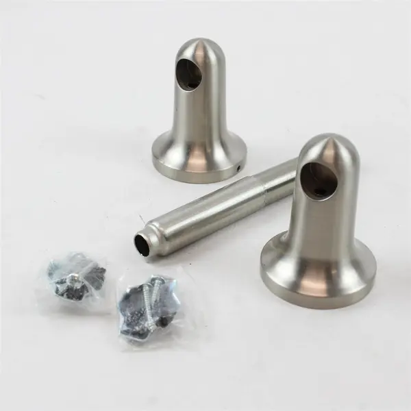 Wall Mount Toilet Paper Roll Holder Silver Tone Metal Commercial Used