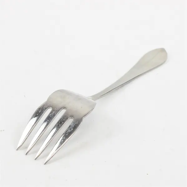 Lot of Two 18/8 Stainless Jamestown Serving forks by Reed and Barton