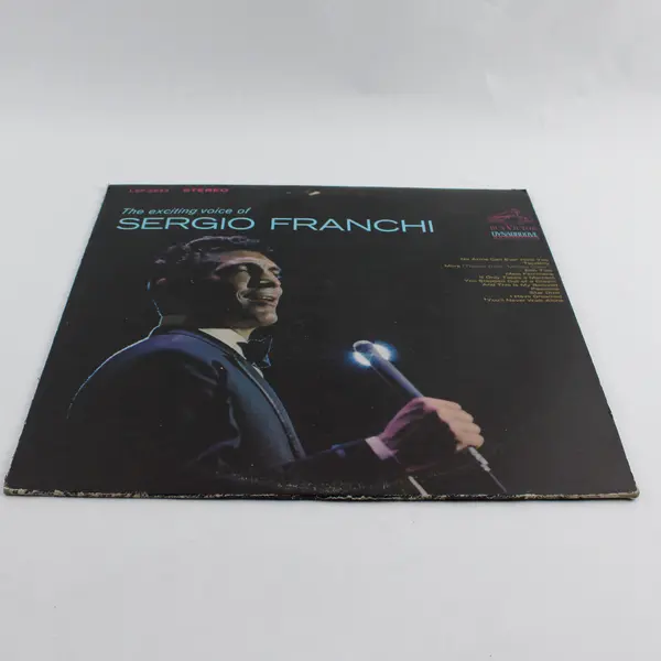 Sergio Franchi The Exciting Voice LP Vinyl Record RCA Victor LSP 2943