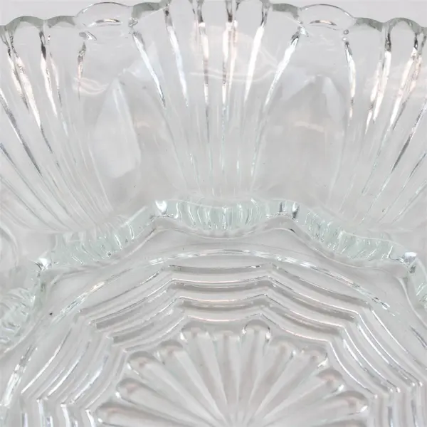 Vintage Anchor Hocking Clear Glass Deviled Egg Serving Platter