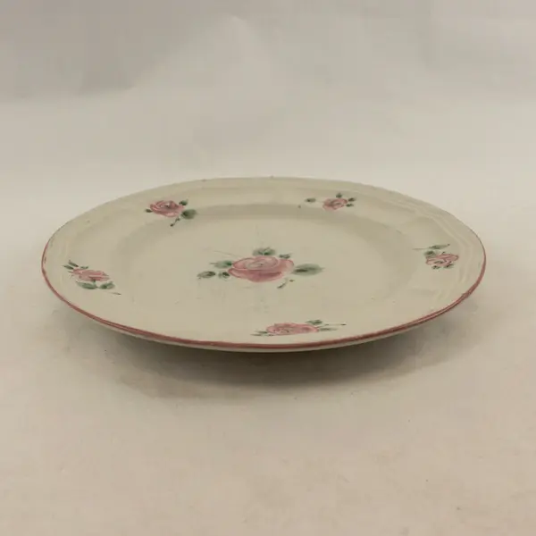 Set of 6 Gibson Everyday China Pink Rose Salad Plates - Used