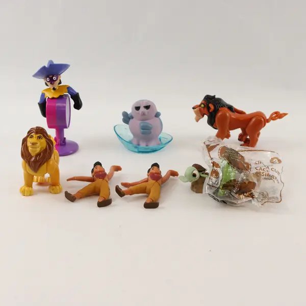 Lot of 8 Disney Lion King Mixed Character Action Figures Toys