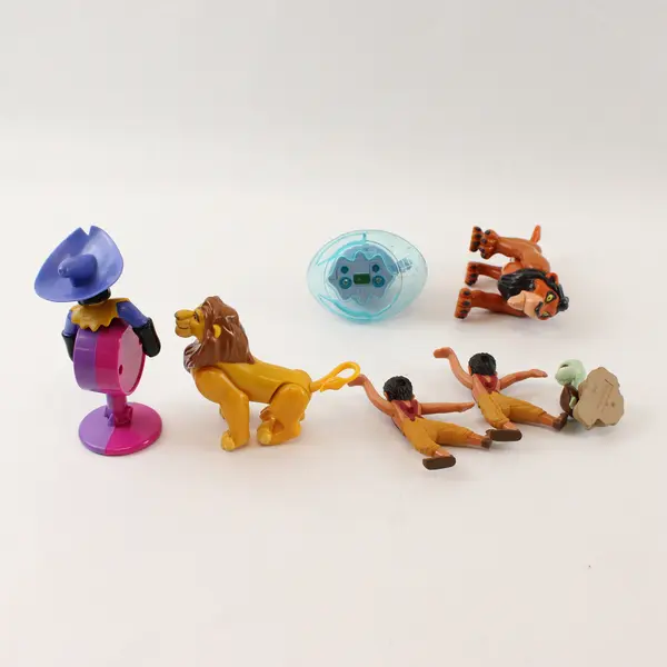 Lot of 8 Disney Lion King Mixed Character Action Figures Toys