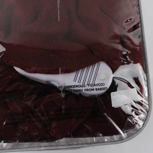Biddeford MPH203-18 Red Heated Microplush Throw Blanket 13' Cord 10 Settings
