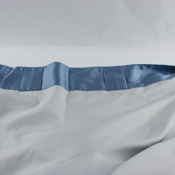 Lot Of 2 Canopy Periwinkle Blue Rod Pocket Curtains 100% Polyester 52" x 80"