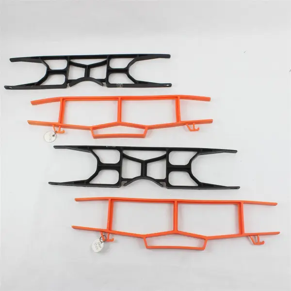 Lot of 4 H-Frame Extension Cord Holders 2 Orange 2 Black