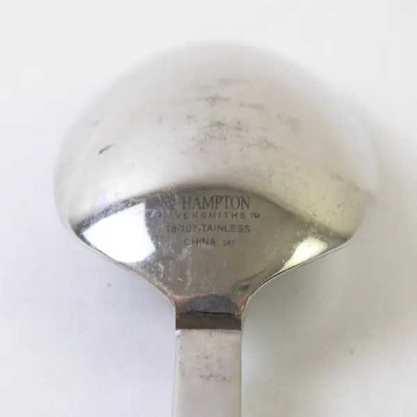 Lot of Four Hampton Silversmiths 18/10 Stainless Tablespoons Pattern Unknown
