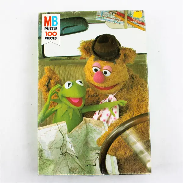 Vintage MB 100 Piece The Muppet Movie Jigsaw Puzzle, 1979 #4083