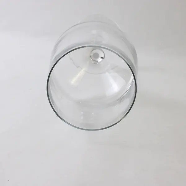 Lot Of 3 Unbranded/Unmarked Matching Clear Glass White Wine Glasses 9.5" Tall