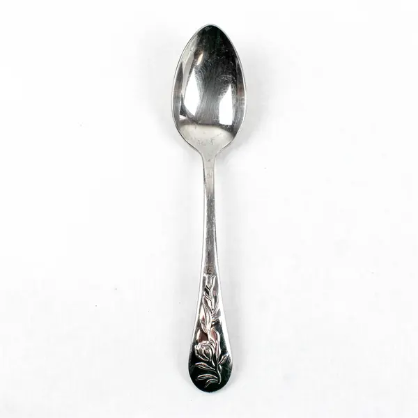 Reed & Barton French Floral Stainless Oval Place Soup Spoon 7.25"