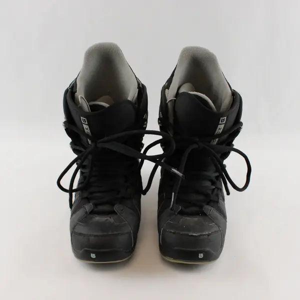 Burton Moto Women's Black Gray Snowboard Boots Size 9