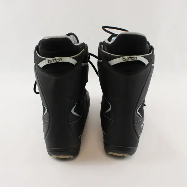Burton Moto Women's Black Gray Snowboard Boots Size 9