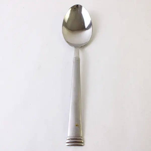 Pfaltzgraff Parker Frost  Stainless Slotted Spoon, Serving Spoon, Dinner Fork
