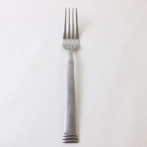 Pfaltzgraff Parker Frost  Stainless Slotted Spoon, Serving Spoon, Dinner Fork
