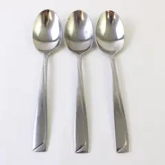 Three Stainless Pfaltzgraff Teaspoons in the Pattern Portrait