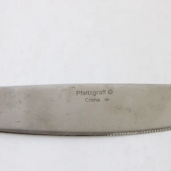 Eight Pfaltzgraff Dinner Knives in the Pattern PFF38