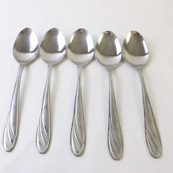 Five Pfaltzgraff Tablespoons in the Pattern PFF38